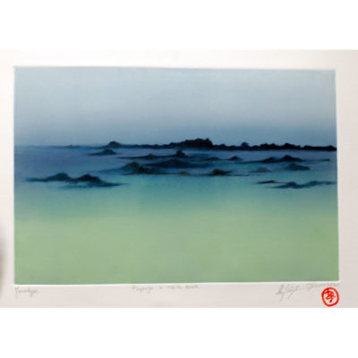 "Paysage à marée basse"