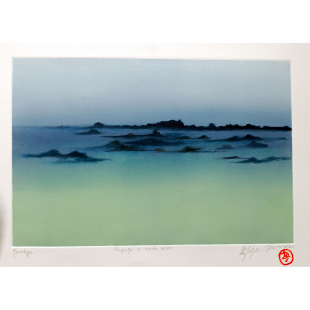 "Paysage à marée basse"