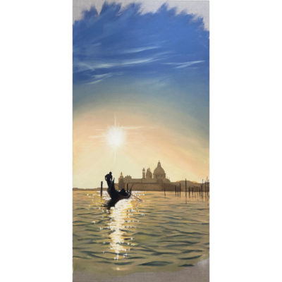 "Soleil du matin sur la Salute"