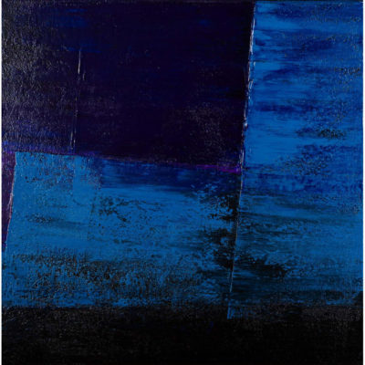 "Into blue"
