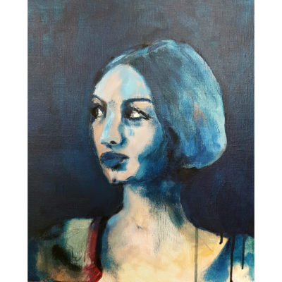 "Portrait bleu"