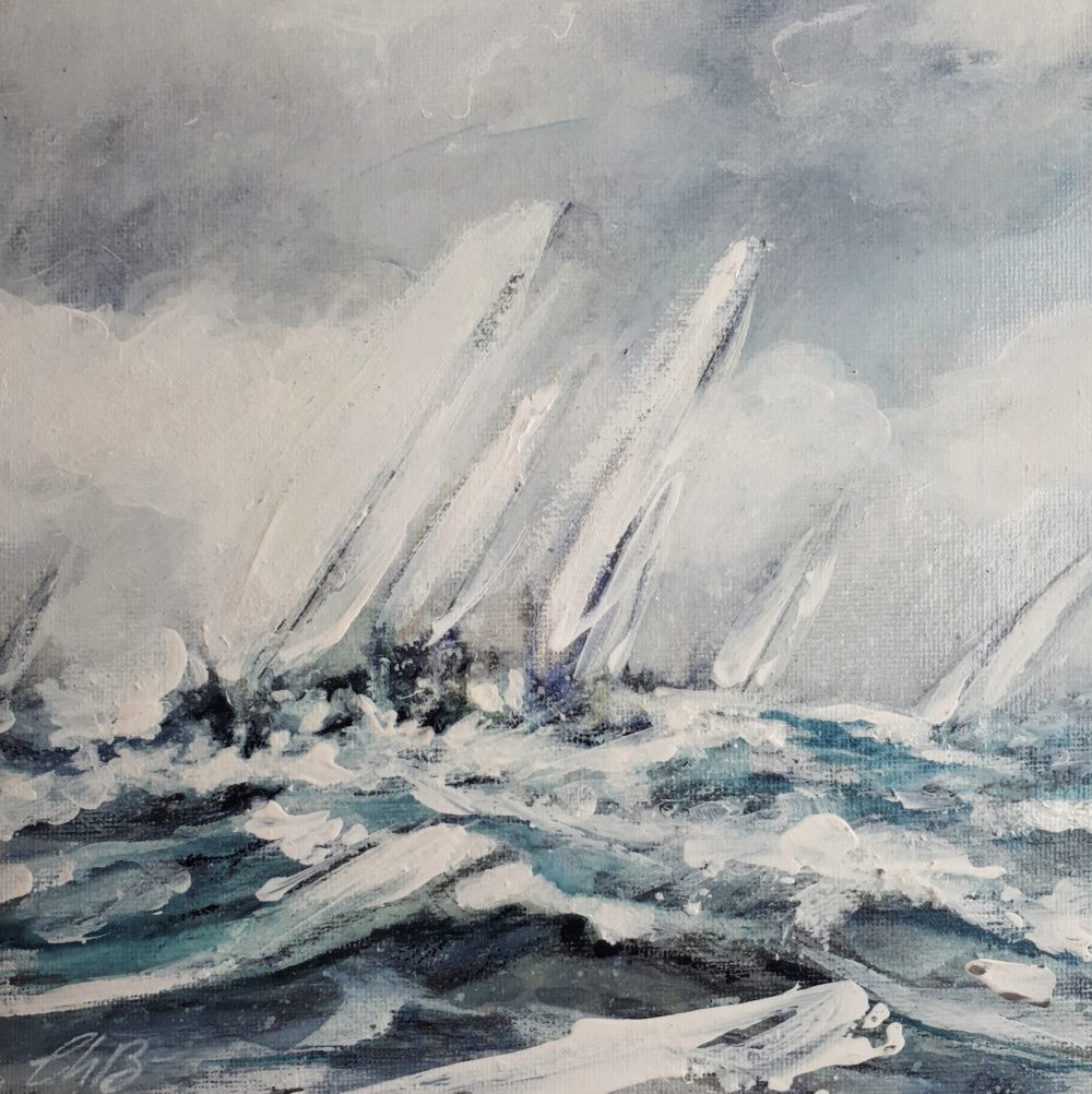 "Course en haute mer 1"