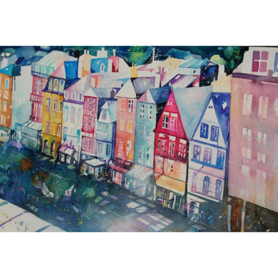 "Morlaix, place des Otages"