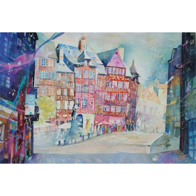 "Rennes, rue du Champ Jacquet"