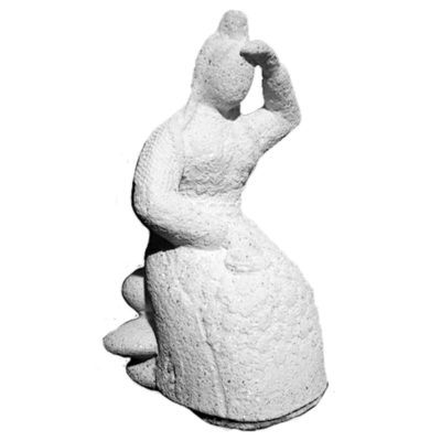 "Bigoudène sur la falaise"