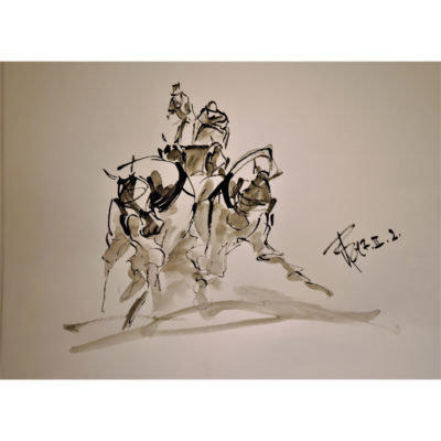 "Etude sur papier 3"