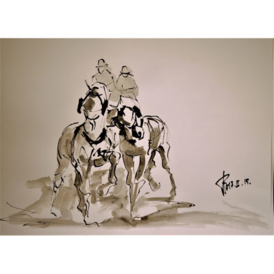 "Etude sur papier 5"