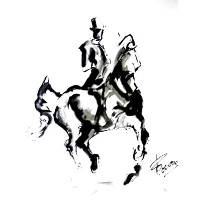 "Etude sur papier 2"