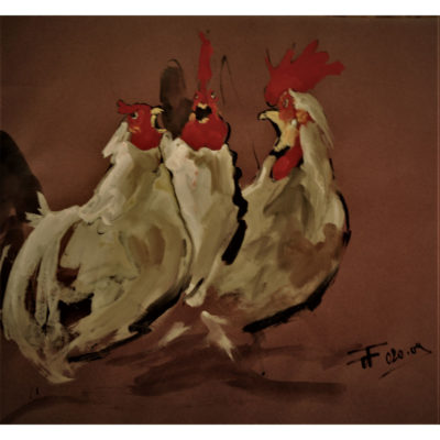 "Etude gouachée 1"