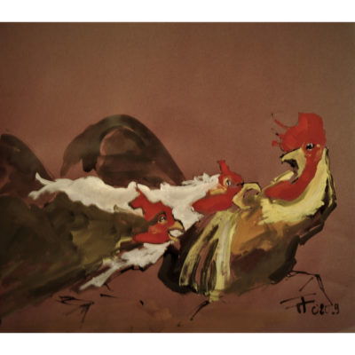 "Etude gouachée 2"