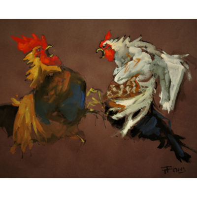 "Etude gouachée 3"