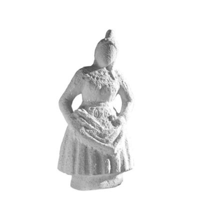 "Bigoudène, retour du jardin"