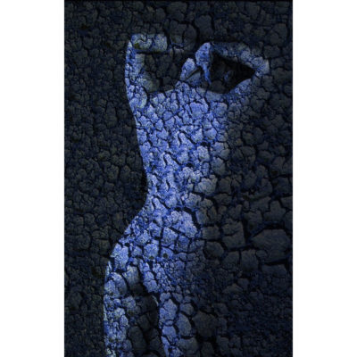 "Nu bleu céramique"