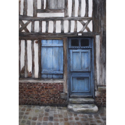 "La vieille porte bleue"