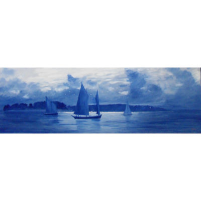 "Port Blanc nocturne"