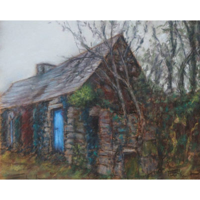 "Porte bleue"