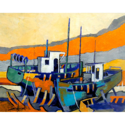 "Et puis ils deviennent sculptures"