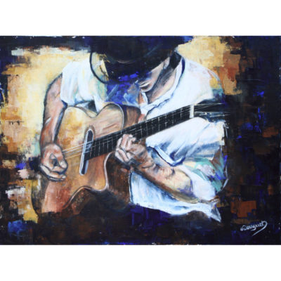 "Le guitariste"