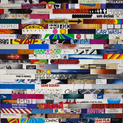 "Série collage Time will tell"