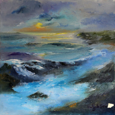 "Soleil couchant sur Trévignon"