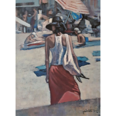 "Femme au chapeau"