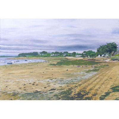 "L'estran à Port Navalo"