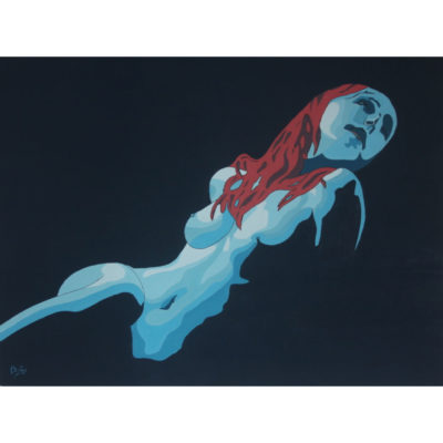 "Nu dans l'obscurité"