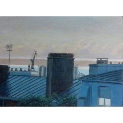 "Début de journée sur le port"