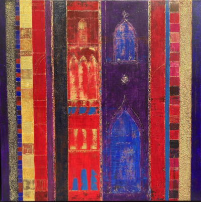 "La porte bleue"