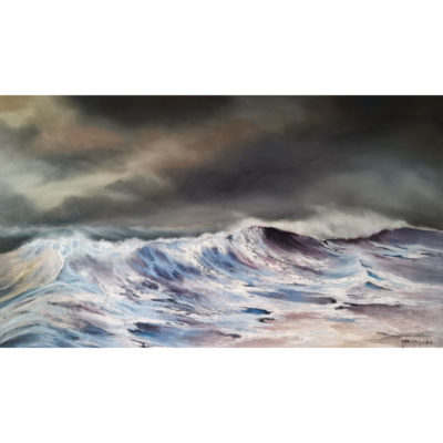 "Orage au soir"