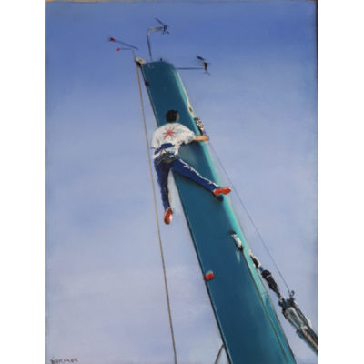 "En haut du mât"