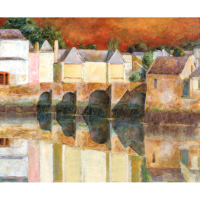 "A Saint Goustan, lumière sur le pont"