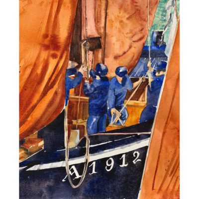 "Le forban du Bono à la manoeuvre 1"