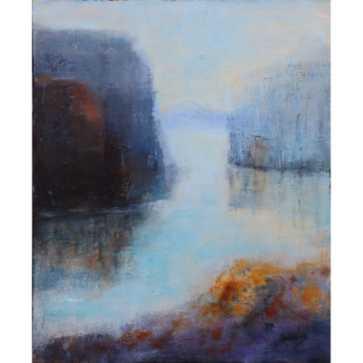 "Rochers dans la brume"