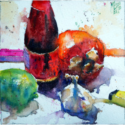 "Ail et citrons verts"