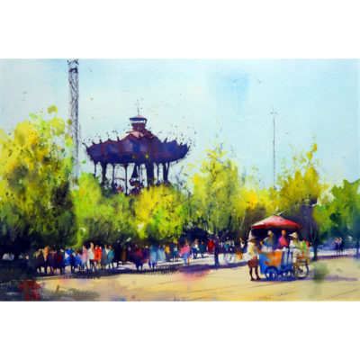 "Le carrousel à Nantes"