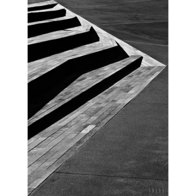 "Wooden staircase"