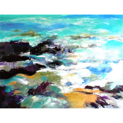 "Rivage, lumière d'hiver"