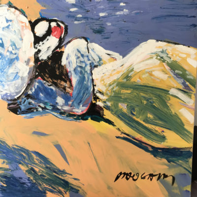 "L’ombrelle sur la plage"