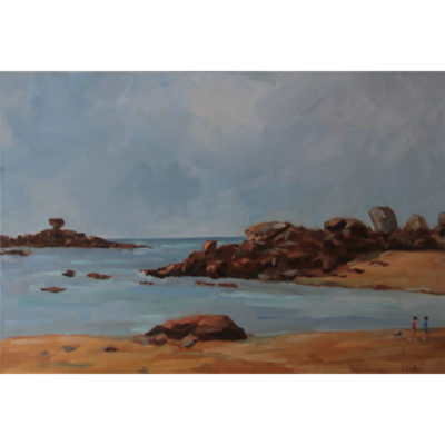 "Matin d'avril à l'île Renote"