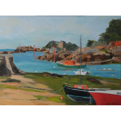 "Ploumanac'h, sortie du port"