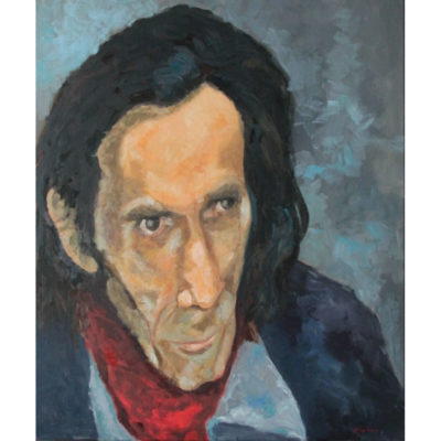 "Portrait du poète Xavier Grall"