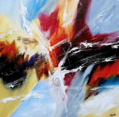 "Lionel Caro huile 10"
