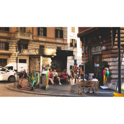 "L'heure de la glace à Rome"