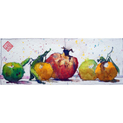 "Mandarine et grenade n°1"