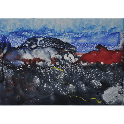 "Paysage tourmenté"