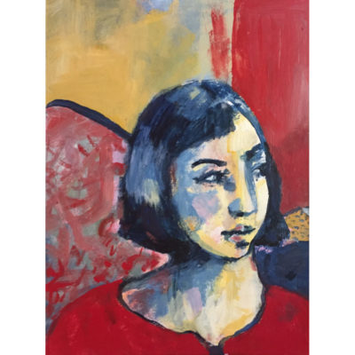 "Portrait rouge"