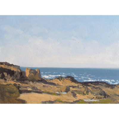 "La côte à Ploemeur"