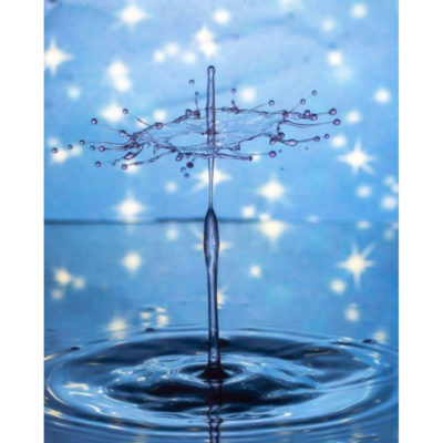 "Collision gouttes d'eau 2"