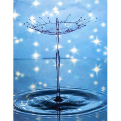 "Collision gouttes d'eau 5"